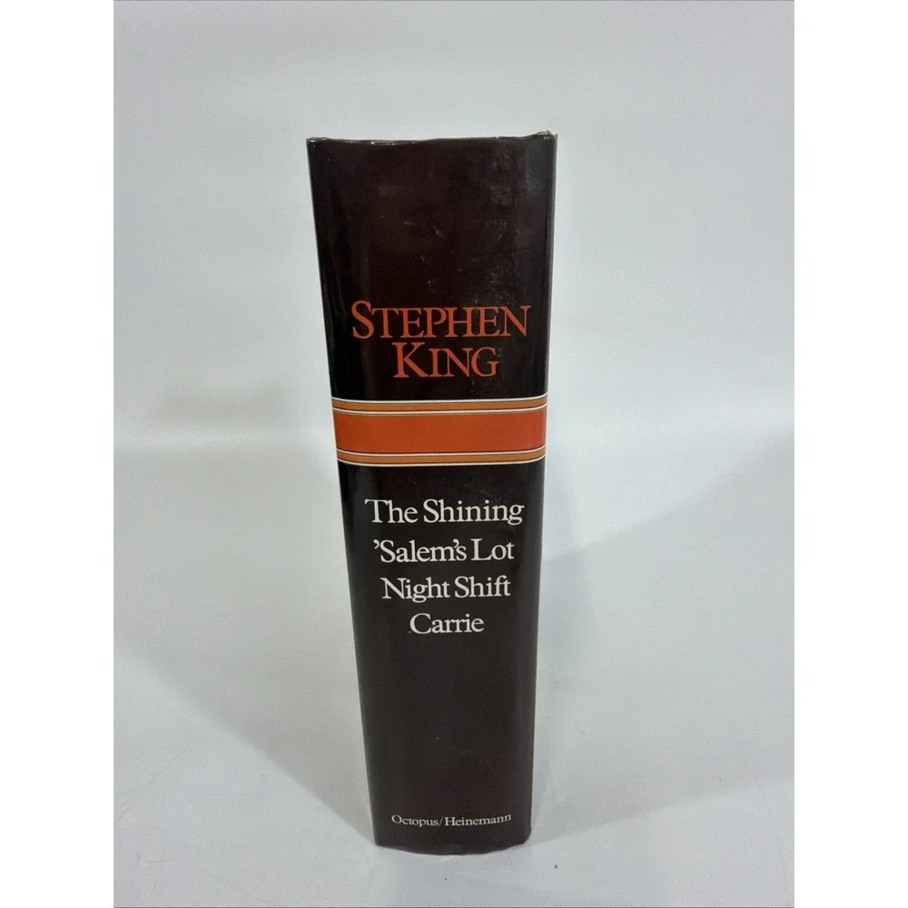 Stephen King 1981 4In 1 HCDJ - The Shining - Salem's Lot - Night Shift - Carrie